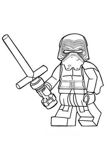 Kids-n-fun.com | 28 coloring pages of Lego Star Wars